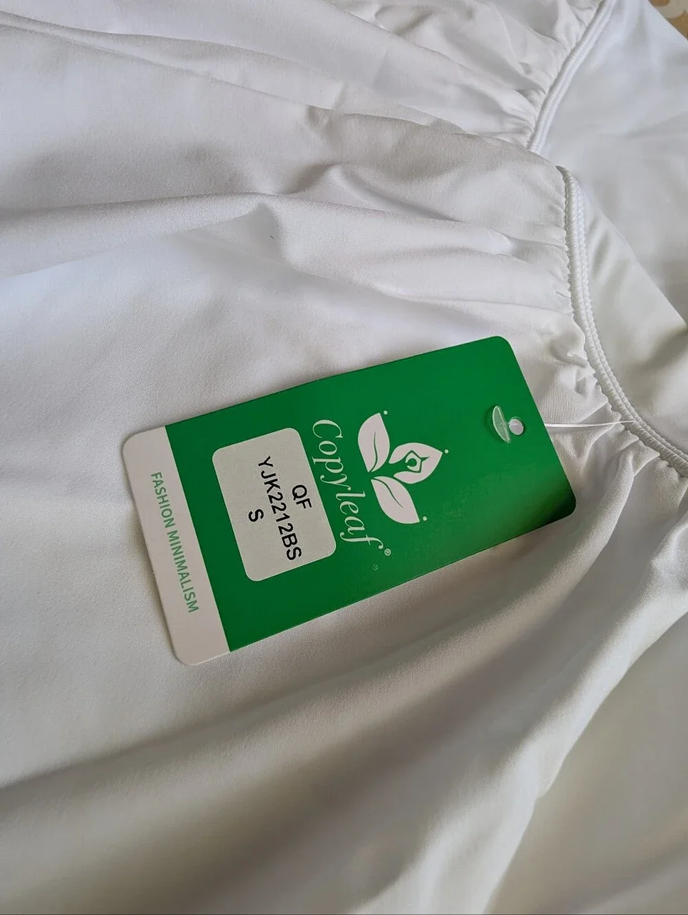 NWT - Copyleaf White Flowy Skort with Wide Waistband
